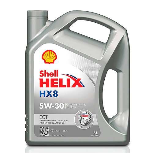 SHELL HELIX ECT HX8 5W30 5L CS3