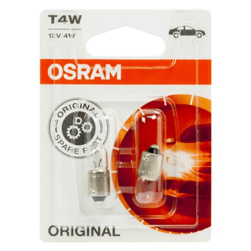 OSRAM 3893-02B BA9S 12V 4W T4W