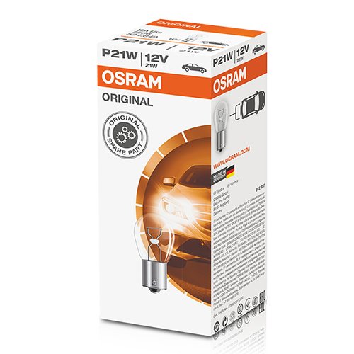 OSRAM ORGINAL 7506 BA15S 12V 21W P21W | 10 UDS