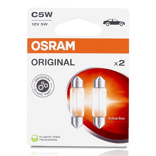 OSRAM ORIGINAL 6418-2BL C5W SV8,5-9 12V 5W