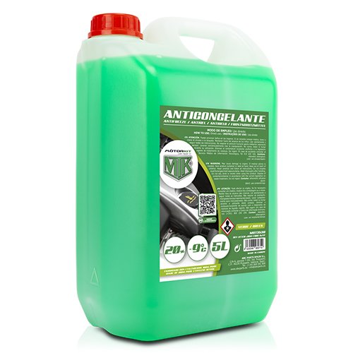 ANTICONGELANTE 5L 20% VERDE -9º