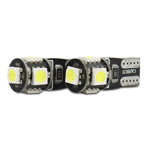 BOMBILLA POSICION T10 5 LED CANBUS WHITE