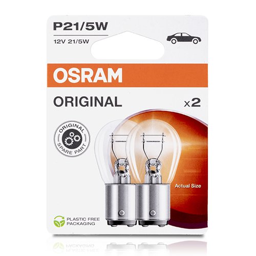 OSRAM ORIGINAL 7528-2BL P21/5W BAY15D 12V 21/5W