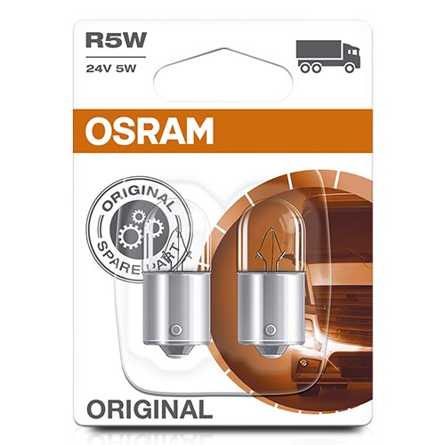OSRAM 5627-02B BA15S 24V 5W R5W