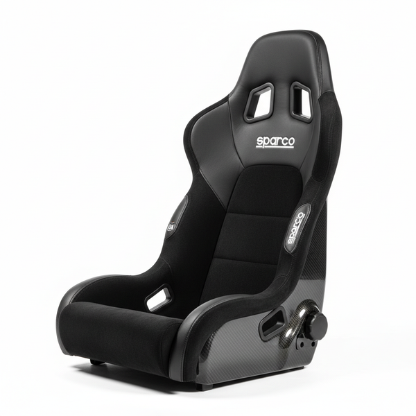 SPX SPARCO ALCANTARA LEDERSITZ SCHWARZER PILOT