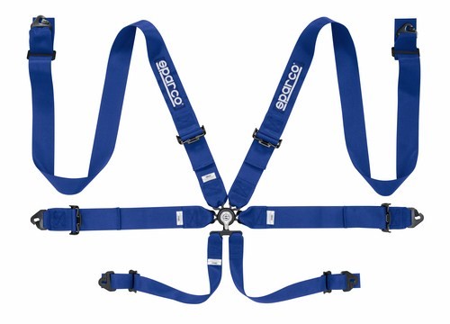 SPARCO ARNES 6PT P-3 PULL UP ROJO
