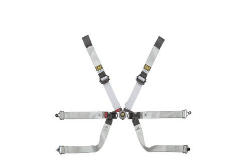 OMP ARNES EN DYNEEMA® PARA FORMULA - 6 PUNTOS - ERGAL AJUSTE - NEGRO/BLANCO - OMP original VRM Motorsports imagen 1