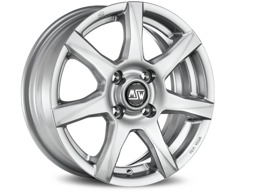 OZ LLANTA MSW MSW 77 7x16 ET48 5x112 PLATA KBA NAD
