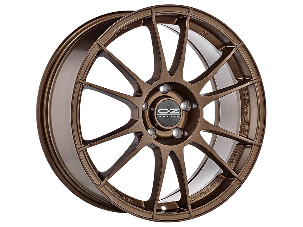 OZ LLANTA OZ ULTRALEGGERA 8x18 ET35 5x114,30 BRONCE MATE KBA NAD