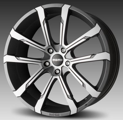 Momo LLANTA MOMO QUANTUM EVO 8,5X19 ET25 5X112 ANTRACITA MATE 79,6 VIA Momo | VRM Motorsports