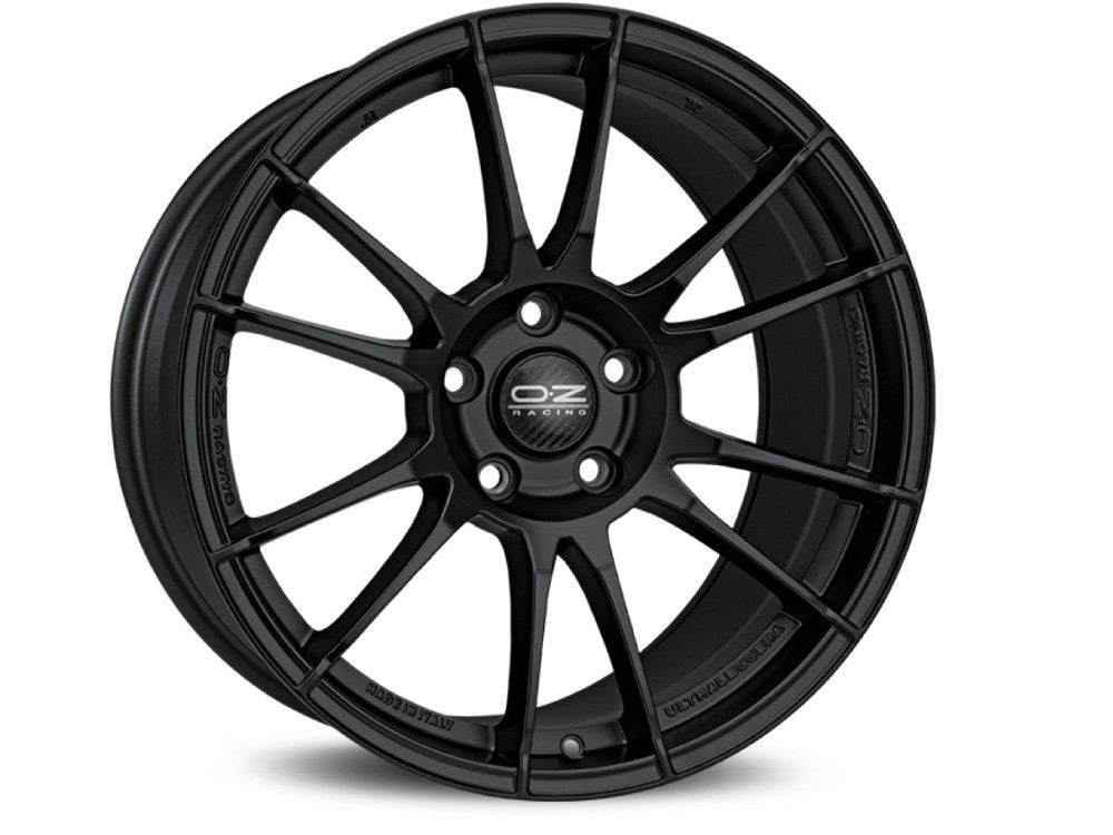 OZ LLANTA OZ ULTRALEGGERA 8x17 ET55 5x108 NEGRO MATE KBA NAD