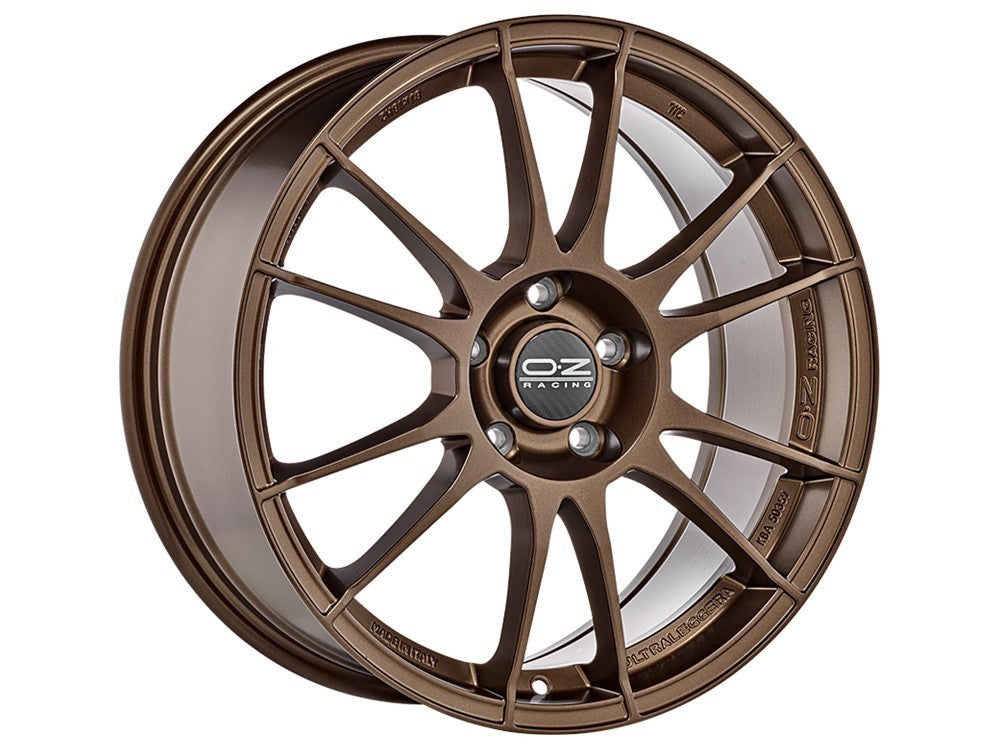 OZ LLANTA OZ ULTRALEGGERA 9x18 ET55 5x114,30 BRONCE MATE TUV