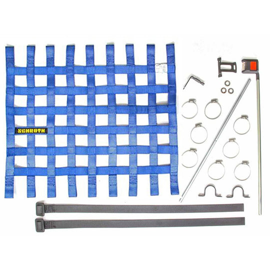 Sparco Red De Ventana Tamaño Ii Incl. Montaje Materiales Adecuados Azul Schroth - Sparco original VRM Motorsports imagen 1