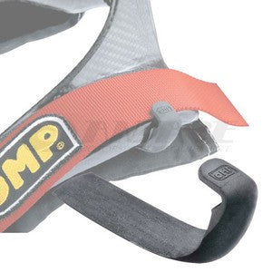OMP PAIR OF HANS STRAP BOLDER IN RUBBER - OMP original VRM Motorsports imagen 1