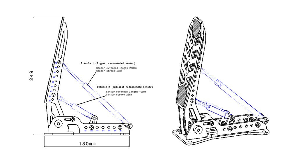 Sparco Pedal Acelerador Electrónico - Sparco original VRM Motorsports imagen 4