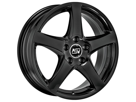 MERCEDES LLANTA  MSW 78 6.5x17 ET49 5x112 66.46 GLOSS BLACK