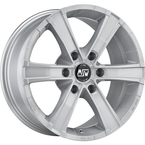 LLANTA  MSW SAHARA 6 MSW 8x18 ET35 6x114.30 66.1 FULL SILVER