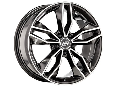 Felge MSW MSW 71 8,5x19 ET35 5x114,30 64,12 Dunkelgrau glänzend Vollpoliert