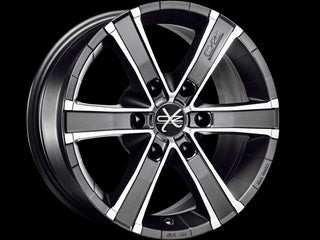 FELGE MSW SAHARA 6 MSW 8x18 ET20 6x139.70 106.1 SCHWARZ VOLLPOLIERT (GBFP)