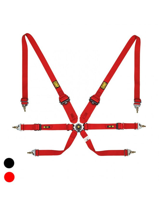 OMP SALOON SAFETY ARNES NEGRO FIA 8853-2016 PULL UP CONV. PULL DOWN - OMP original VRM Motorsports imagen 1