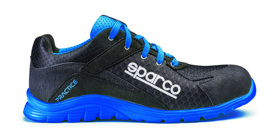 Zapatillas Sparco Practice Nelson Talla 46 Negro/Azul S1P Src - Sparco original VRM Motorsports imagen 1