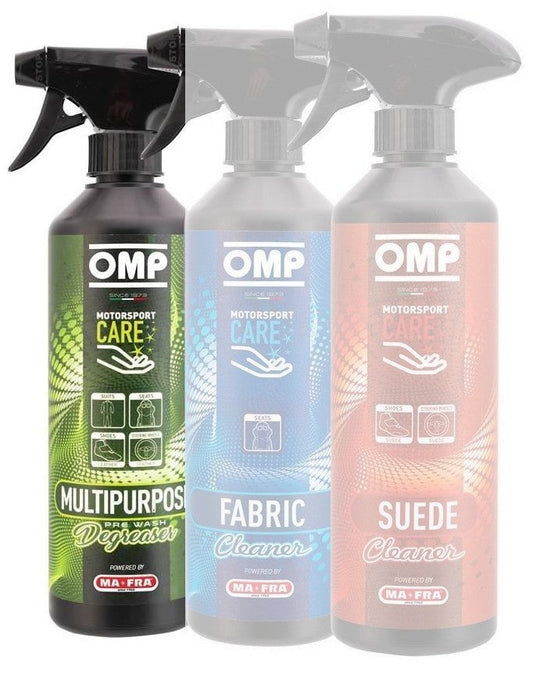 DESENGRASANTE OMP (MOTORSPORT CARE) SPRAY 500 ML OMP RACING | VRM Motorsports