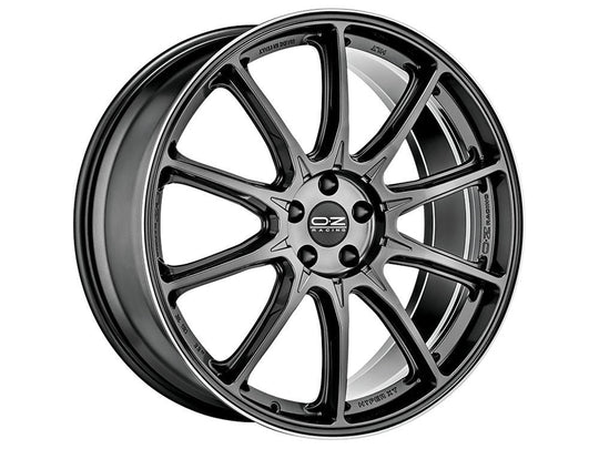 Sparco LLANTA PORSCHE HYPER XT HLT 11,5x20 ET61 5x130 71,56 STAR GRAPHITE DIAMOND LIP
