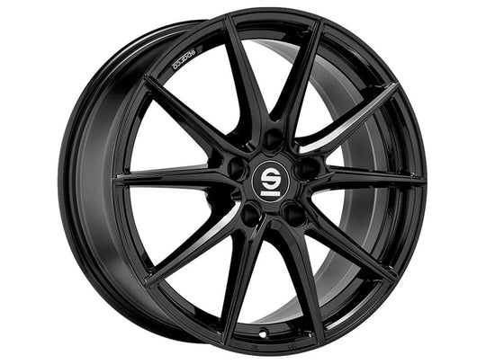 Sparco LLANTA SPARCO WHEELS SPARCO DRS 8X18 ET35 5X100 63,3 NEGRO BRILLANTE