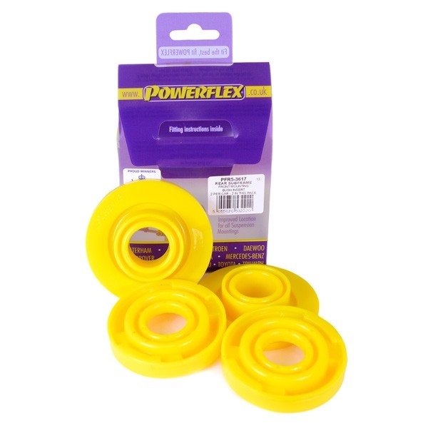 Trasero Subchasis Delantero Montaje Silentblock Insert Powerflex PFR5-3617 VRM Motorsports