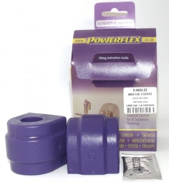 Delantero Barra Estabilizadora Silentblock 23Mm Powerflex PFF5-4602-23 VRM Motorsports