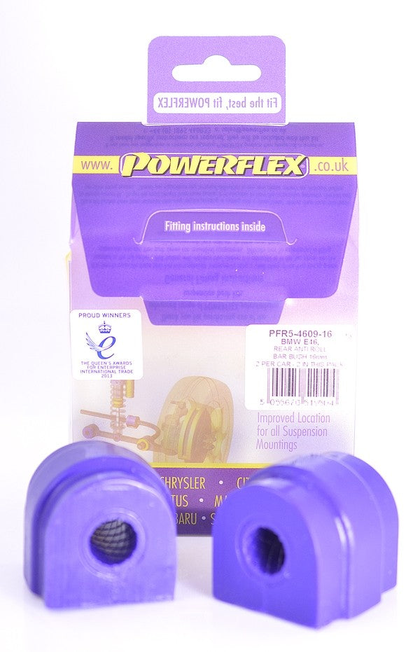 Trasero Barra Estabilizadora Silentblock 16Mm Powerflex PFR5-4609-16 VRM Motorsports