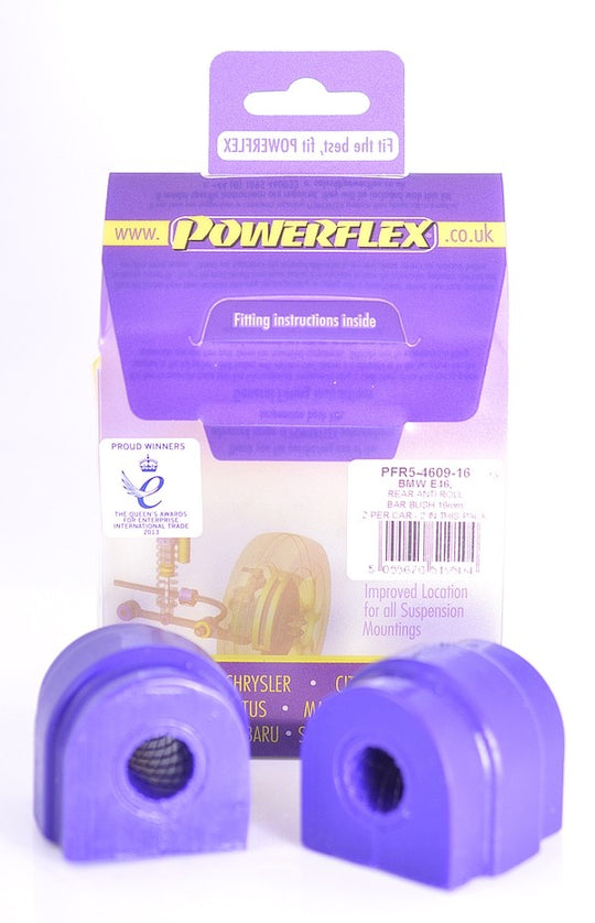 Trasero Barra Estabilizadora Silentblock 16Mm Powerflex PFR5-4609-16 VRM Motorsports
