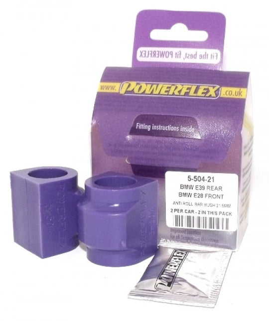 Delantero Barra Estabilizadora Montaje Silentblock 21Mm Powerflex PFR5-504-21 VRM Motorsports