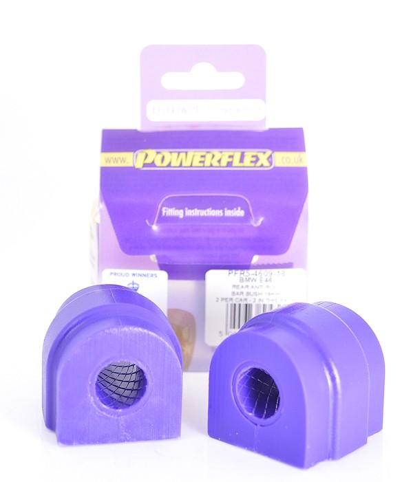 Trasero Barra Estabilizadora Silentblock 18Mm Powerflex PFR5-4609-18 VRM Motorsports