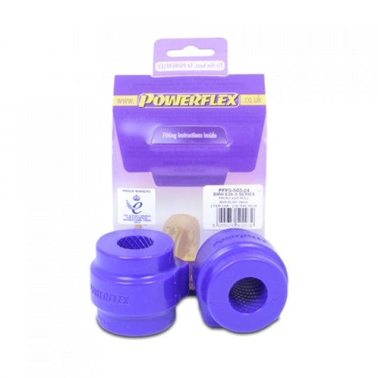Delantero Barra Estabilizadora Montaje Silentblock 24Mm Powerflex PFF5-503-24 VRM Motorsports