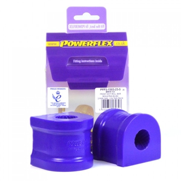 Delantero Barra Estabilizadora Montaje Silentblock 23.5Mm Powerflex PFF5-1503-23.5 VRM Motorsports
