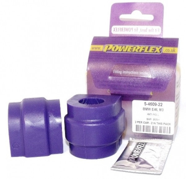Trasero Barra Estabilizadora Silentblock 22Mm Powerflex PFR5-4609-22 VRM Motorsports
