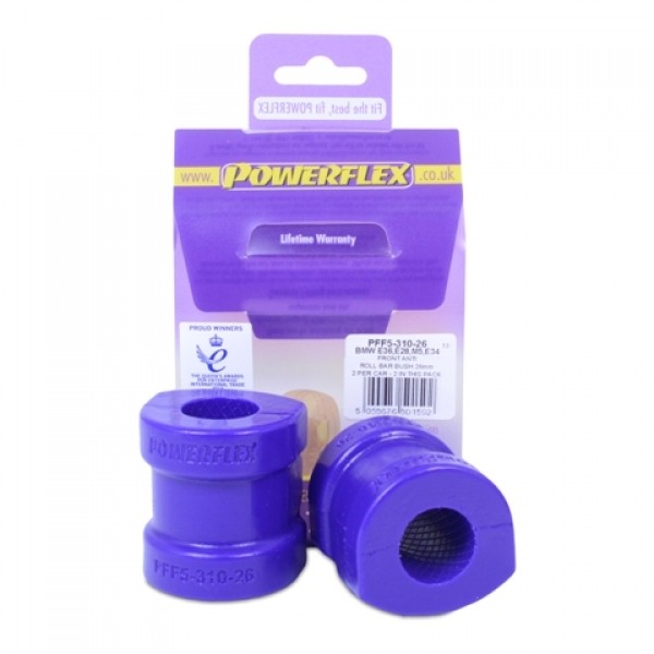 Delantero Barra Estabilizadora Montaje Silentblock 26Mm Powerflex PFF5-310-26 VRM Motorsports