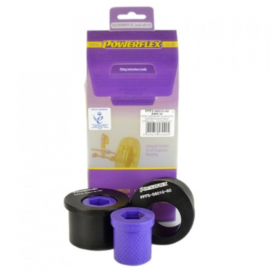 Delantero Triangulo Trasero Silentblock, Caster Offset Powerflex PFF5-5601G-60 VRM Motorsports