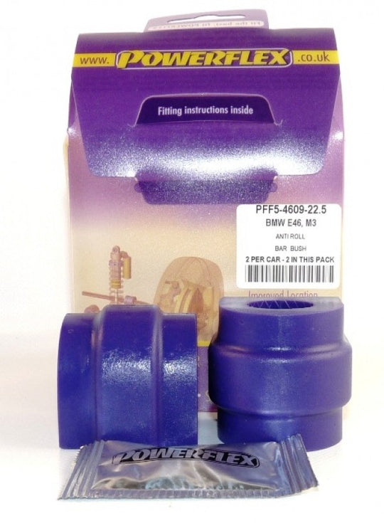 Trasero Barra Estabilizadora Silentblock 22.5Mm Powerflex PFR5-4609-22.5 VRM Motorsports