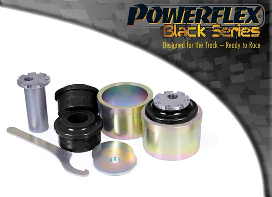 Delantero Inferior Brazo Radial A Chassis Silentblock Caster Adjustable Powerflex PFF3-802GBLK VRM Motorsports imagen 5