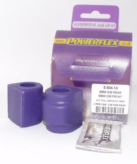 Trasero Barra Estabilizadora Montaje Silentblock 14Mm Powerflex PFR5-504-14 VRM Motorsports imagen 5