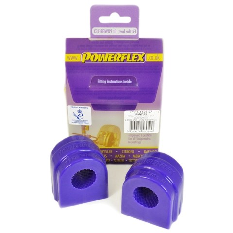 Delantero Barra Estabilizadora Montaje Silentblock 27Mm Powerflex PFF5-1403-27 VRM Motorsports imagen 4