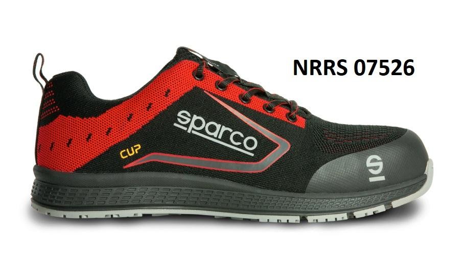Zapatillas Sparco Cup Albert Talla 46 Negro/Rojo S1P Src - Sparco original VRM Motorsports imagen 1