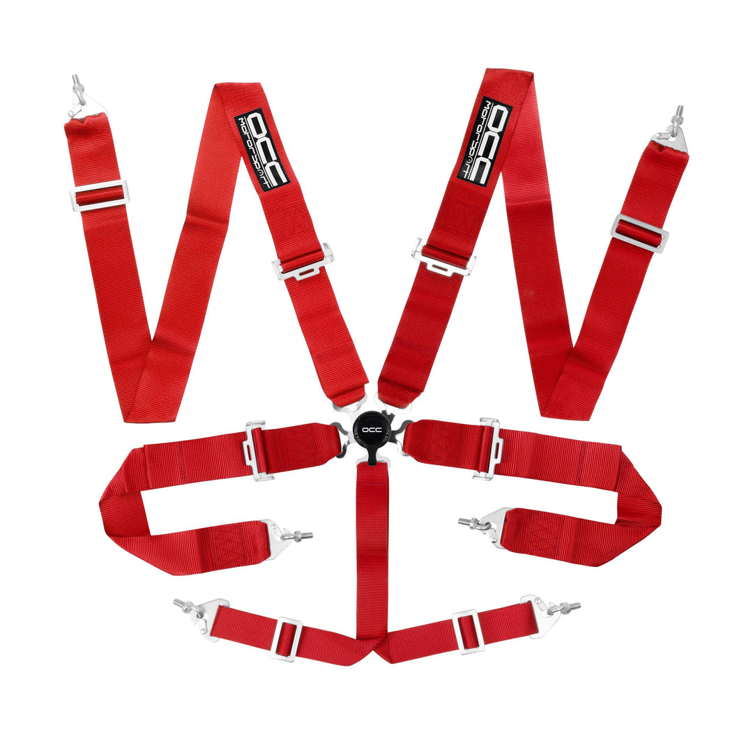 ARNES OCC 6 PUNTOS 3 PULGADAS ROJO - OCC Motorsport - VRM Motorsports