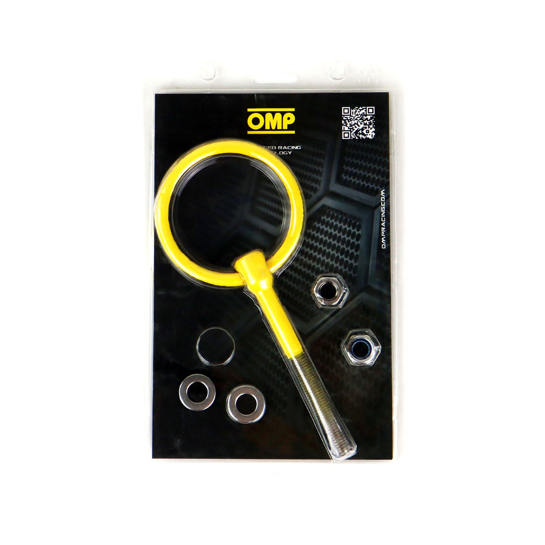 OMP GANCHO DE REMOLQUE DE ACERO INOXIDABLE INTERNO DIAMETRO: MM 80 - OMP original VRM Motorsports imagen 4
