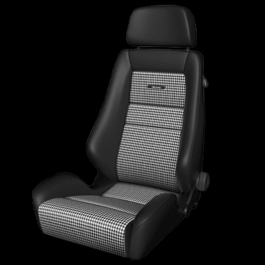 ASIENTO RECARO CLASSIC LINE LX PIEL NEGRO / PEPITA
