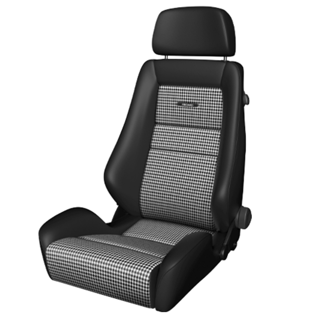 ASIENTO RECARO CLASSIC LINE LX PIEL NEGRO / PEPITA RECARO | VRM Motorsports