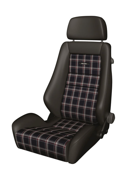 Asiento RECARO Classic Line Lx Piel Negro / Cord - imagen 1 VRM Motorsports
