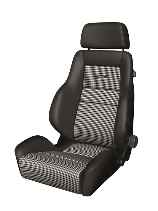 ASIENTO RECARO CLASSIC LINE LS PIEL NEGRO / PEPITA